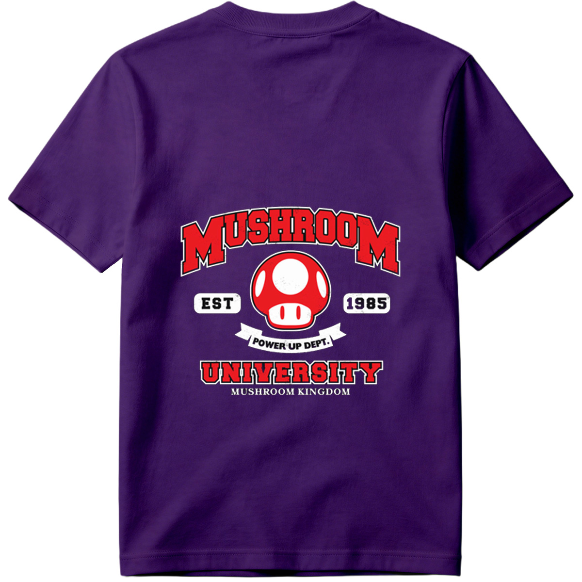 Mushroom University: Power Up Dept. - Mario Mushroom Kingdom - Tee