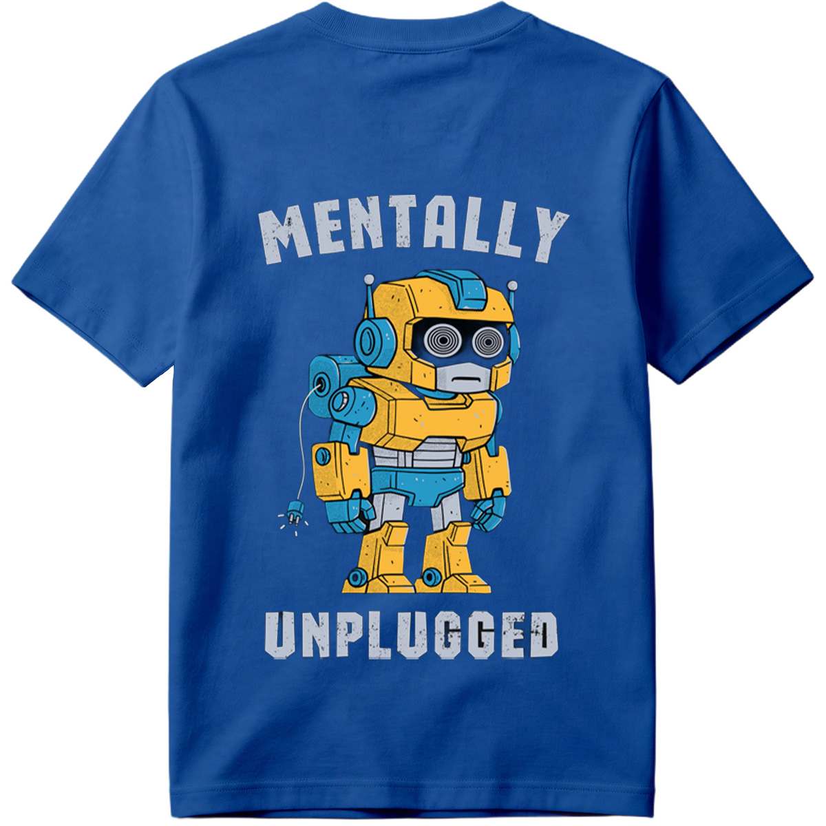 Mentally Unplugged Robot Design - Tee