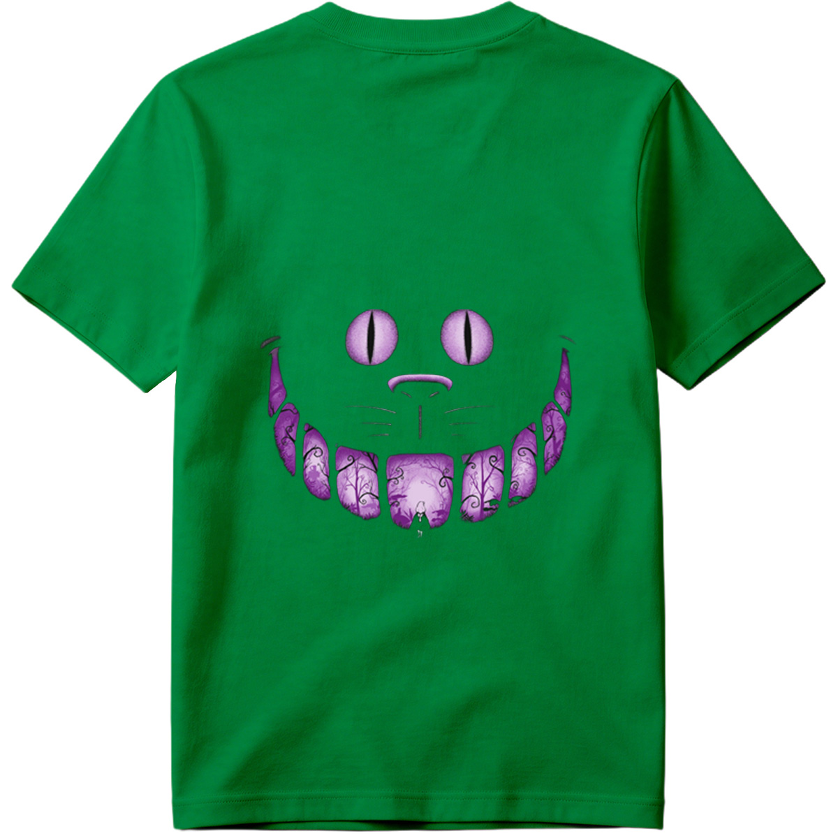 Alice in Wonderland: Cheshire Cat's Enchanted Smile - Tee