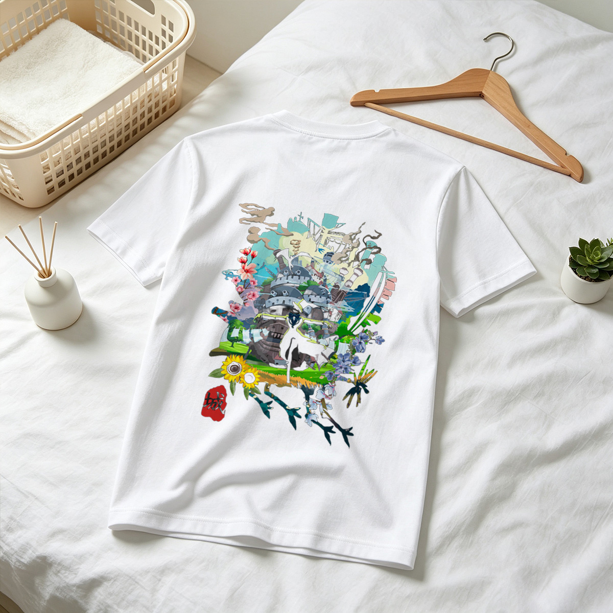 Castle of the Ninja and the Sunflower - Tee