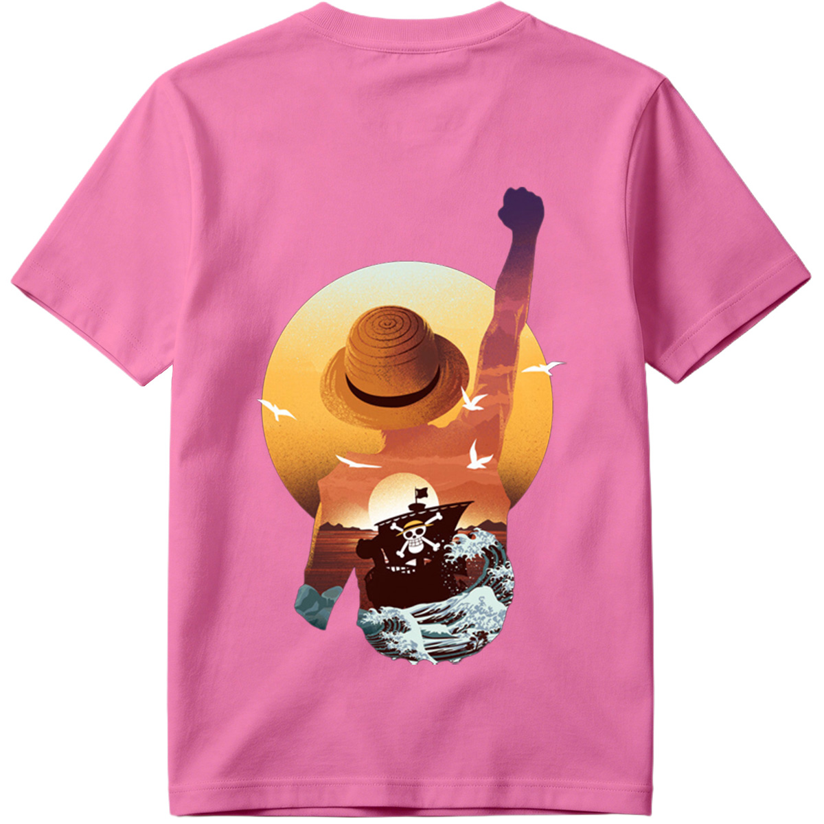 One Piece: Luffy and the Pirate Ship - Tee