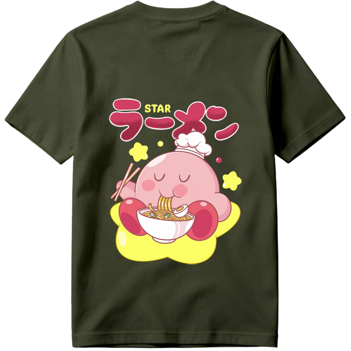 Kirby Star Ramen - Tee