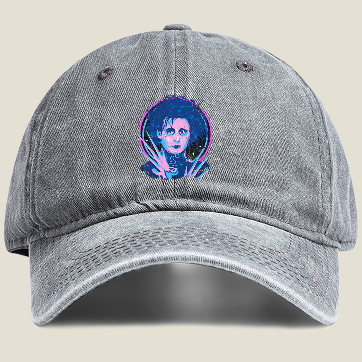 Beetlejuice: Lydia Deetz - Washed Denim - Baseball Cap