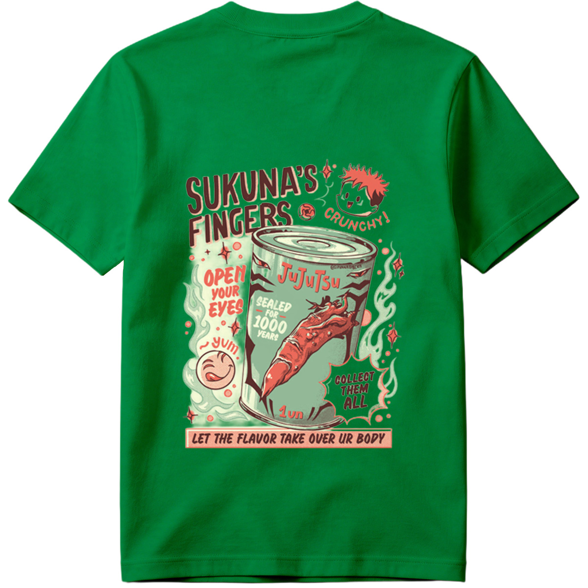 Sukuna's Fingers: Jujutsu Kaisen Snack Parody - Tee