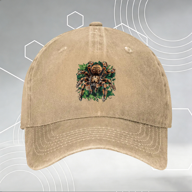 New Baseball Cap with Dart Board Print and 