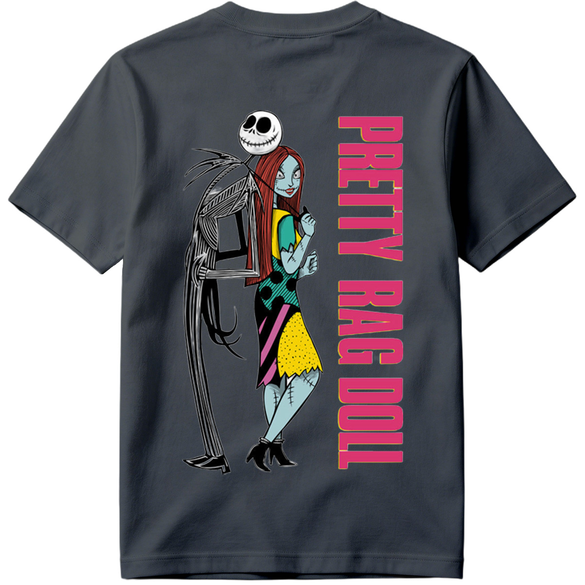 The Nightmare Before Christmas: Jack Skellington and Sally - Pretty Rag Doll - Tee