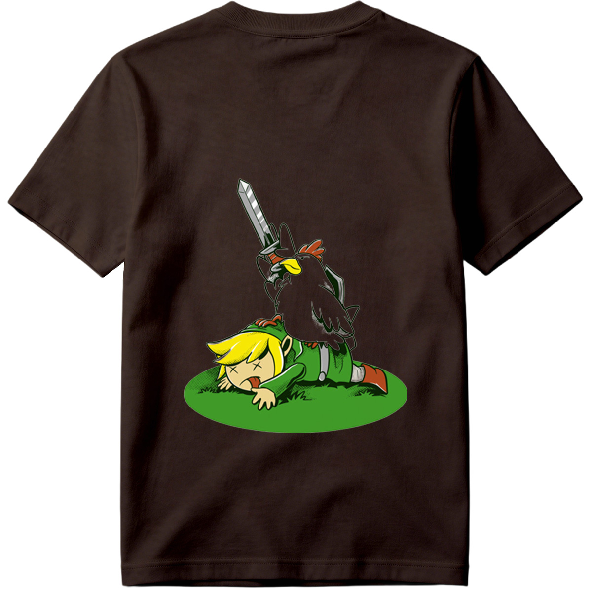 Link and Chicken Warrior - Tee
