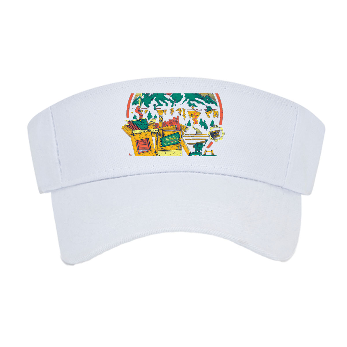 Nuclear Wasteland: Summer Camp 2102 - West Virginia Survival Adventure -  Visor cap