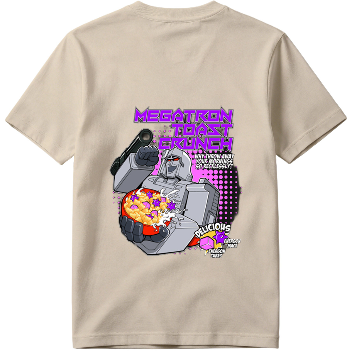Megatron Toast Crunch - Transformers Cereal Parody - Tee