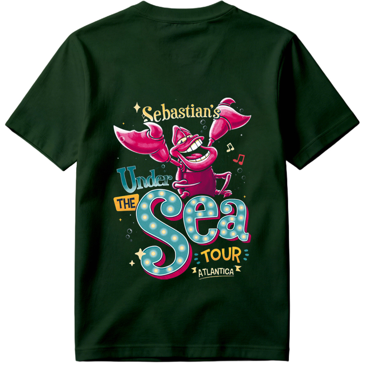 Sebastian's Under the Sea Tour Atlantica - Tee