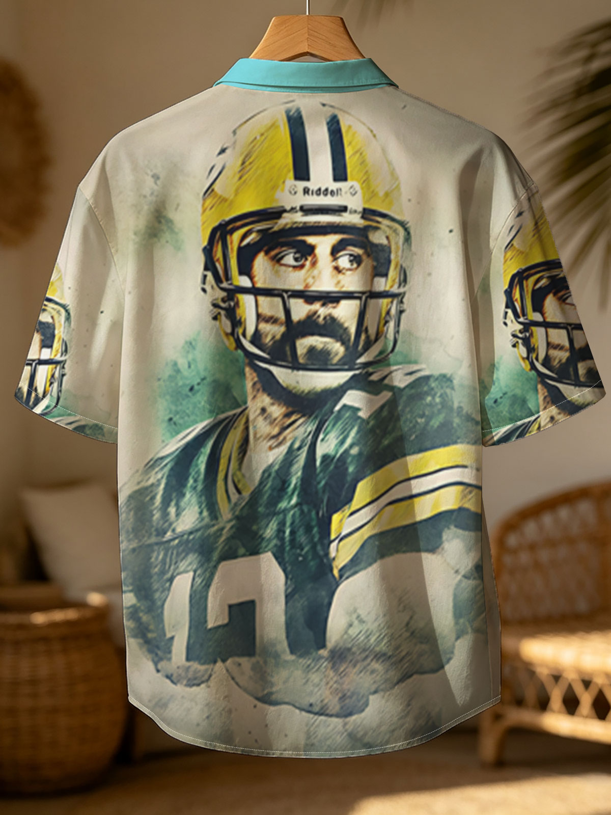 Brett Favre, Green Bay Packers Quarterback, in Action -  Shirt