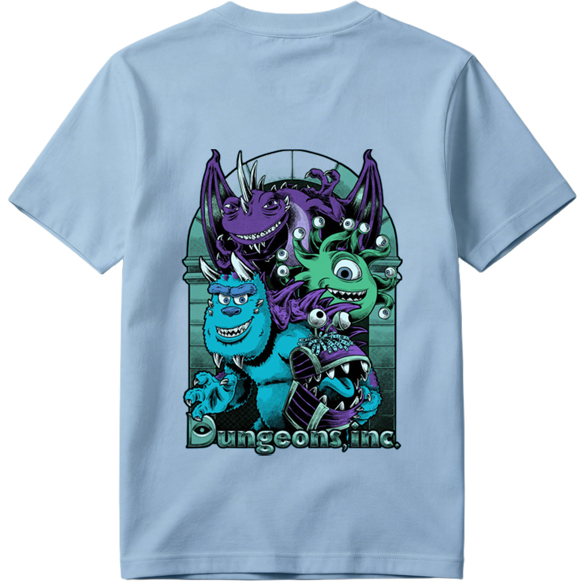 Dungeons, Inc. - Sulley, Mike, and Monsters - Tee