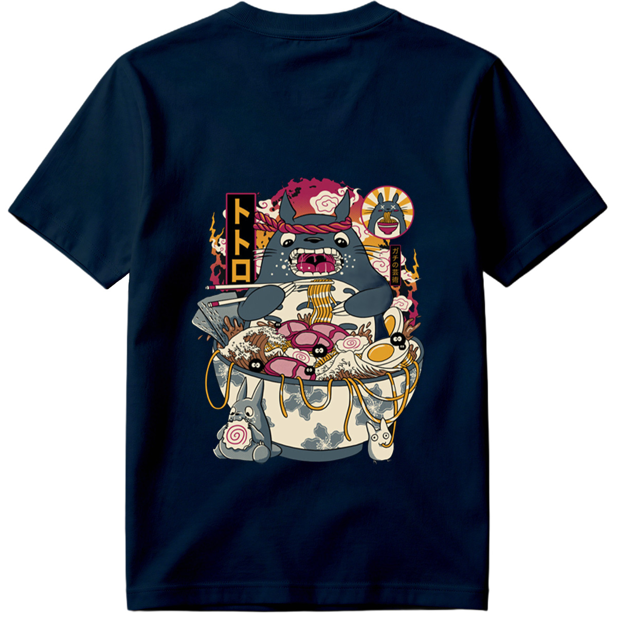 Totoro Ramen Bowl Art - Tee