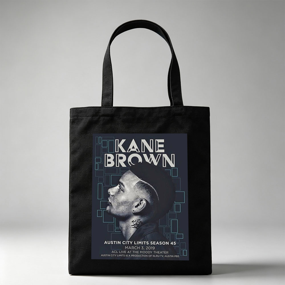 Kane Brown Live Performance at Austin City Limits Season 45 Poster - Canvas tote bags