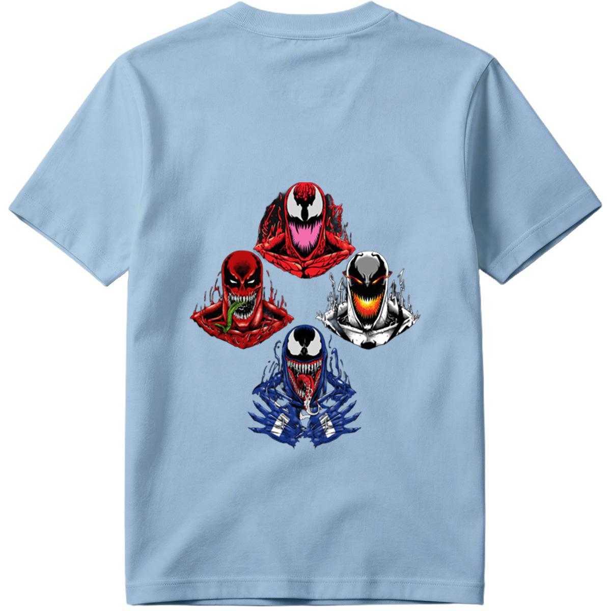 Spider-Verse: Carnage, Venom, Red Goblin, and Symbiote Characters - Tee