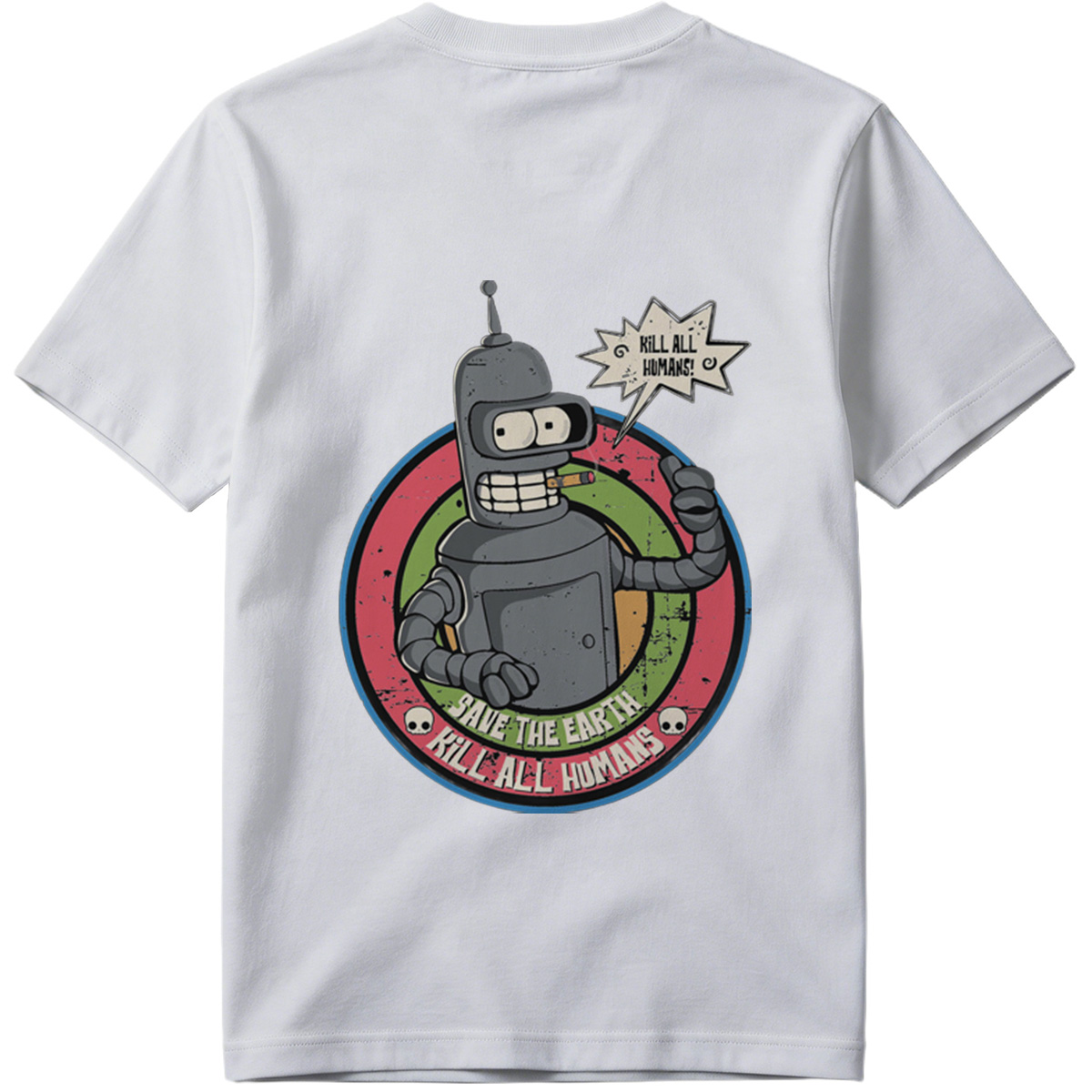 Futurama Bender: Save the Earth, Kill All Humans - Tee