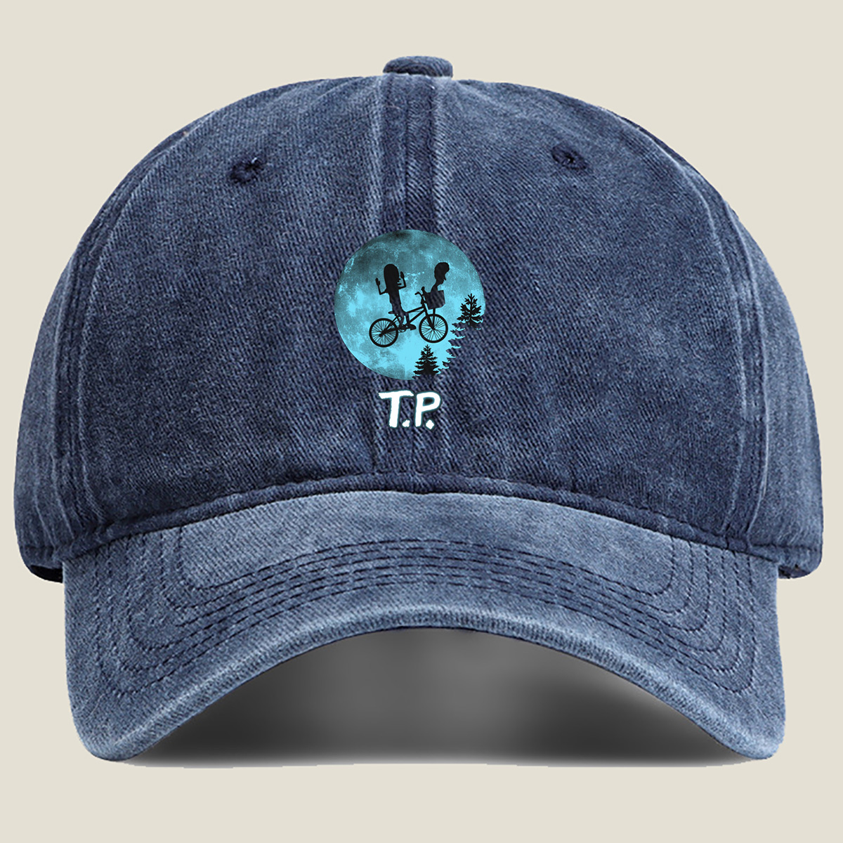 T.P. Moonlight Ride - Washed Denim - Baseball Cap