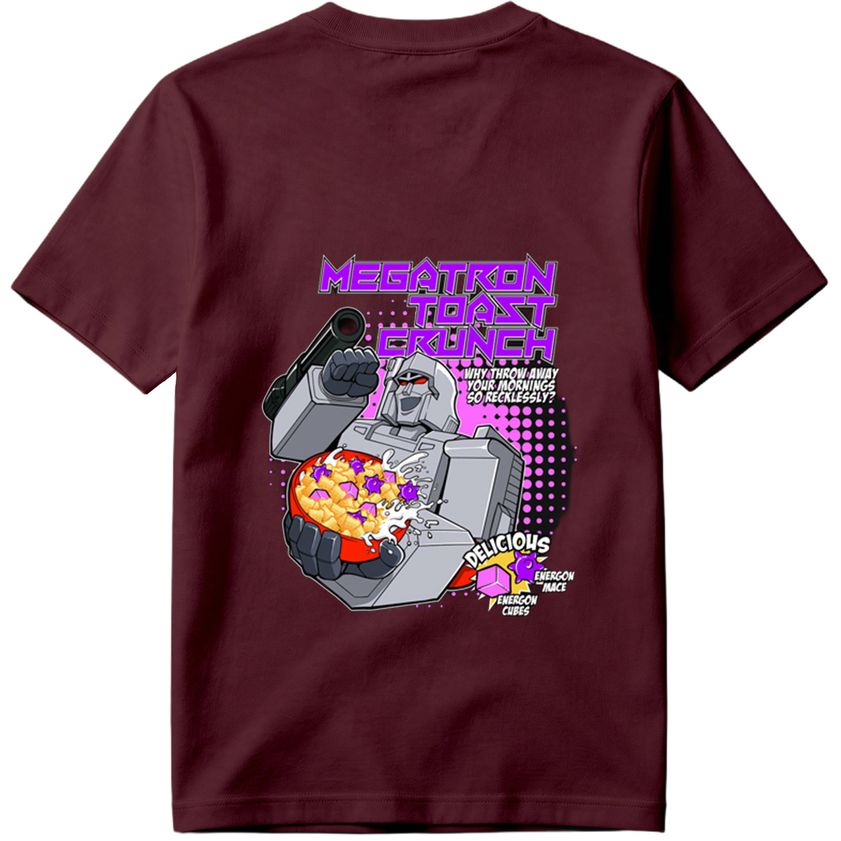 Megatron Toast Crunch - Transformers Cereal Parody - Tee