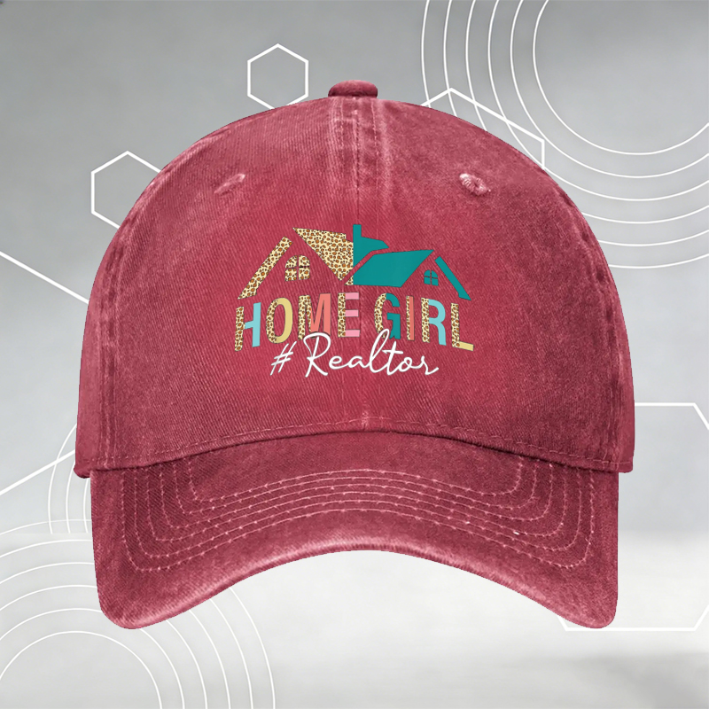 New Baseball Cap with Get Centered Print and Brush Stroke Design, Unisex Adjustable Hat for Yoga, Meditation, Outdoor Activities, Perfect for Mindfulness Enthusiasts and Active Lifestyles