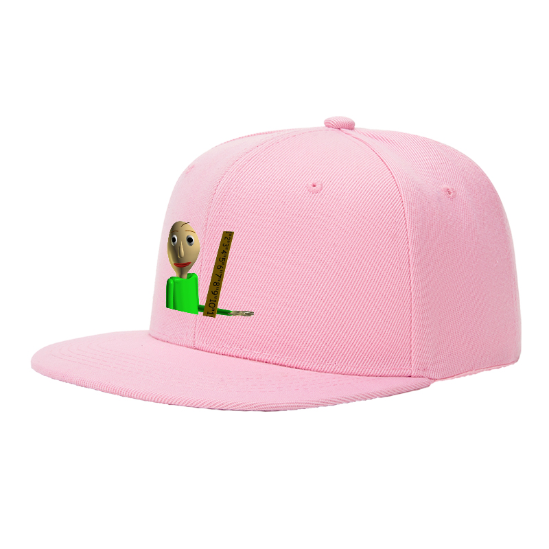 Flat Brim Baseball Cap Cartoon Character Measuring Tape Print Streetwear Underground Skate Style Basketball Court Skate Park Urban Outfit for Skaters Rappers Streetwear Enthusiasts