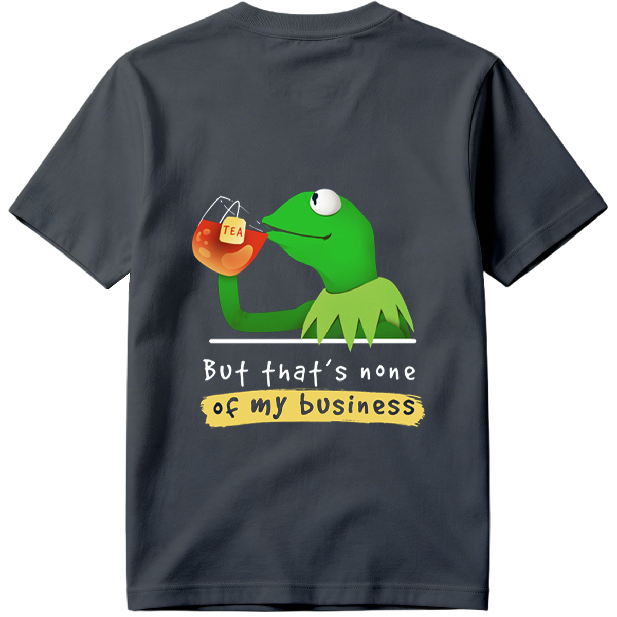 Kermit the Frog Sipping Tea: 