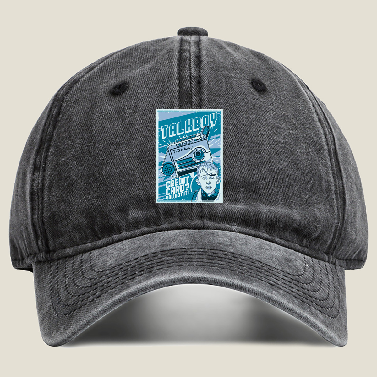 Talkboy: Credit Card? You Got It! - Washed Denim - Baseball Cap