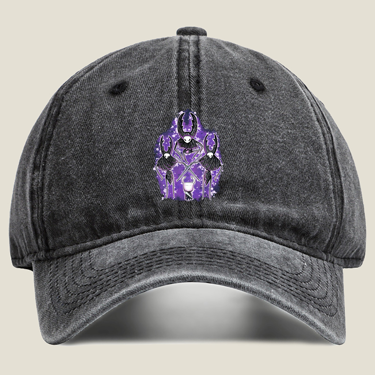 Hollow Knight: Three Sisters - Washed Denim - Baseball Cap