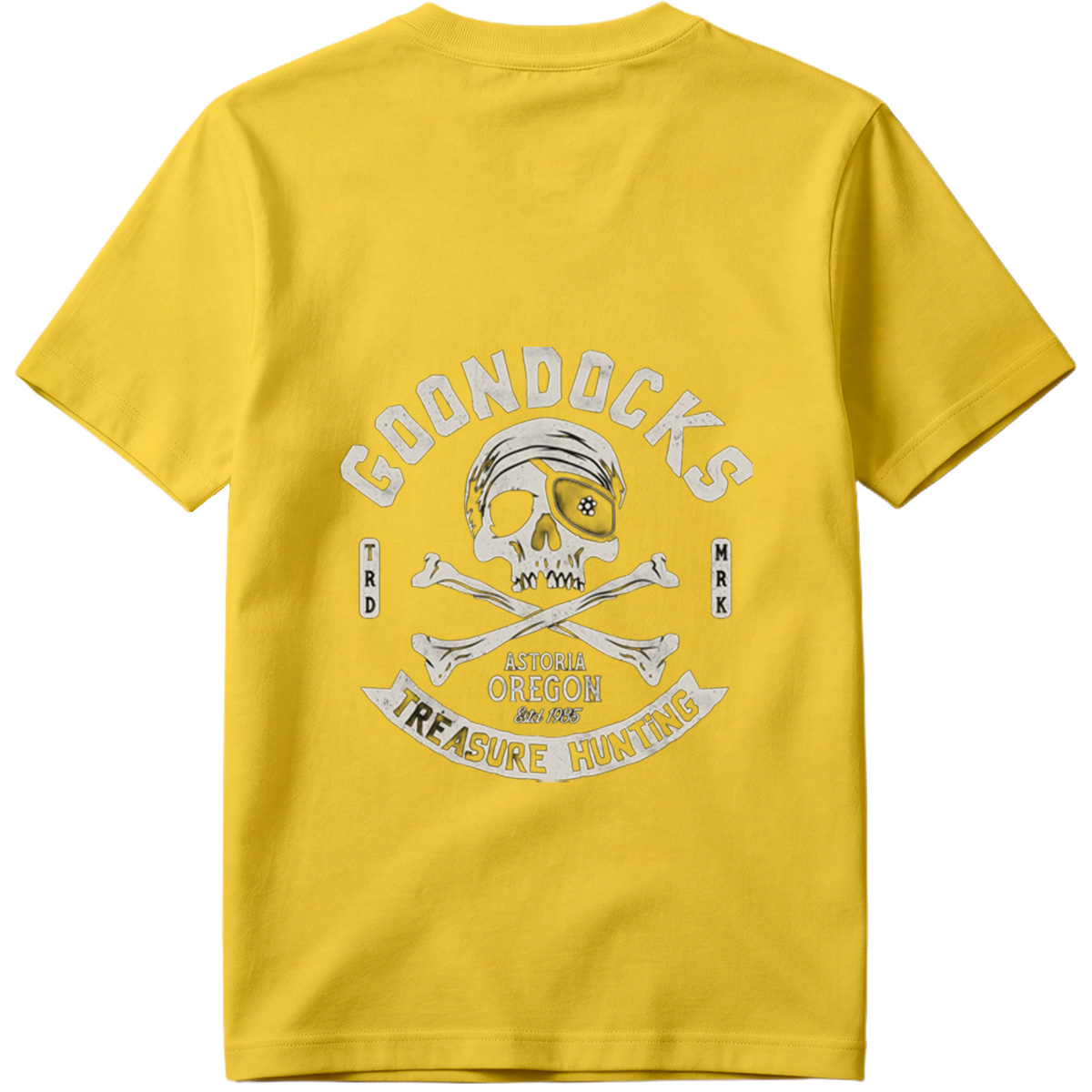 Goondocks Treasure Hunting Skull Logo - Tee