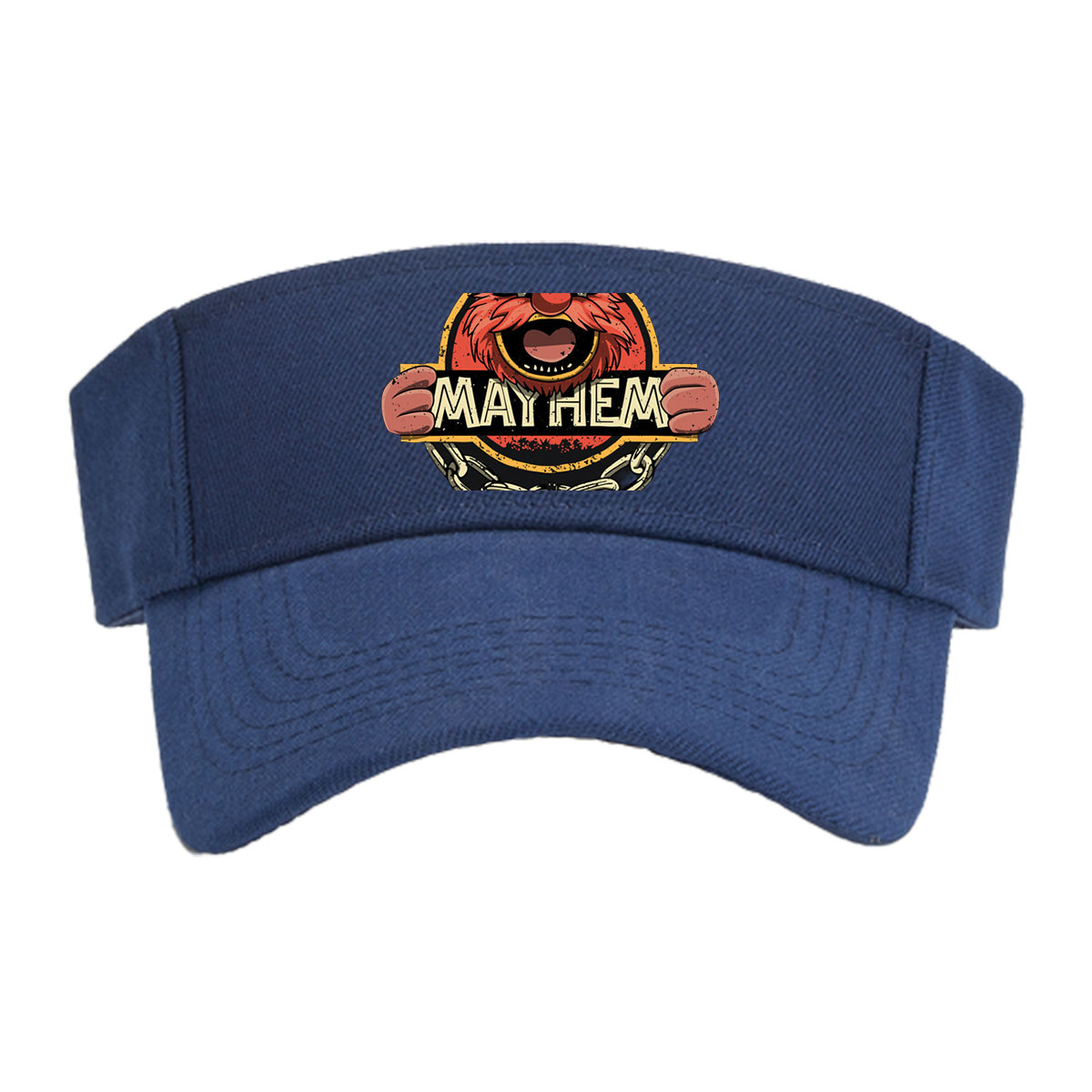 Animal from The Muppets: Mayhem Logo -  Visor cap