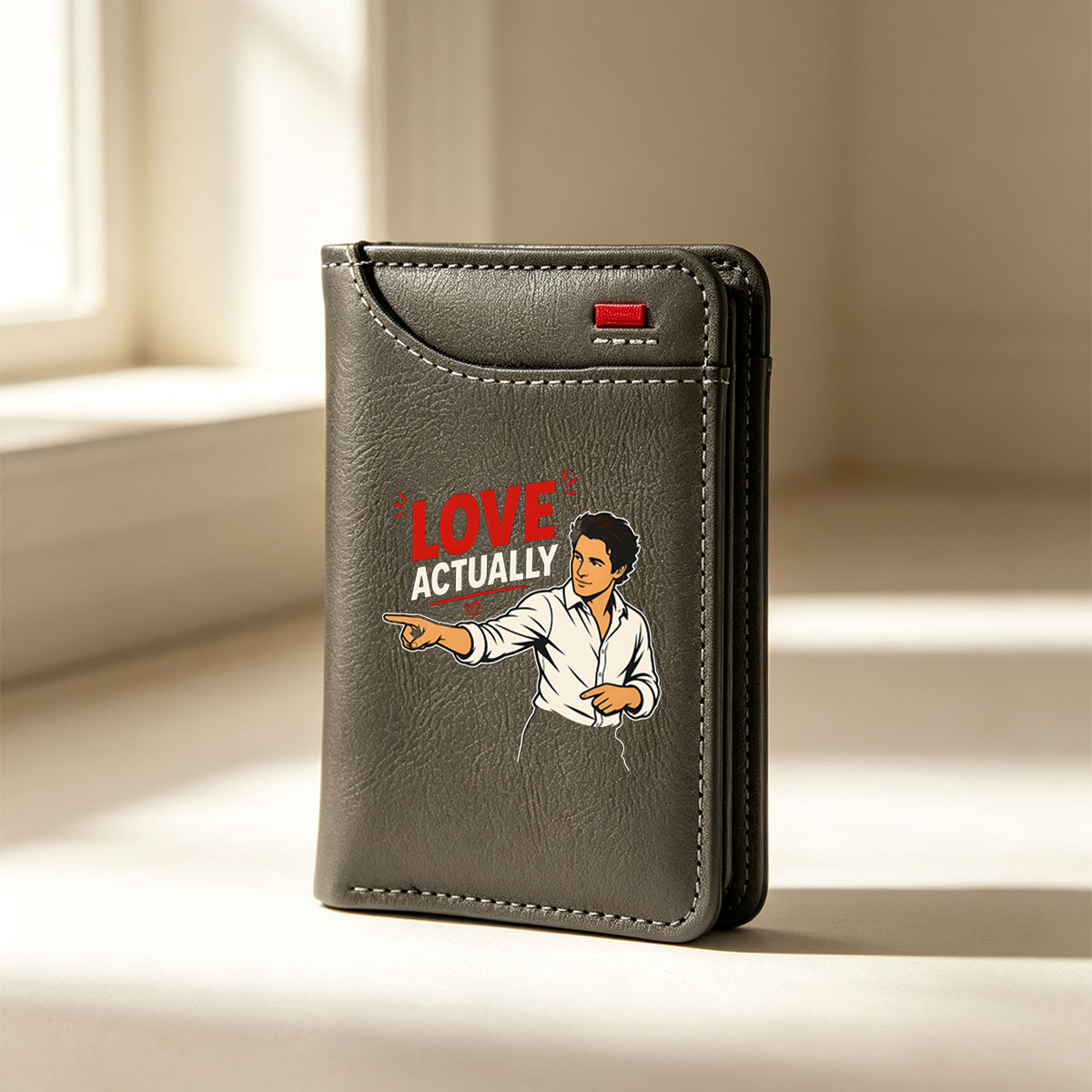 Love Actually - Romantic Drama with Iconic Characters - Vertical Style Wallet