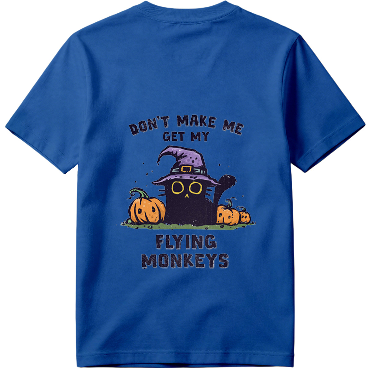 Wicked Witch and Flying Monkeys Halloween Design - Tee