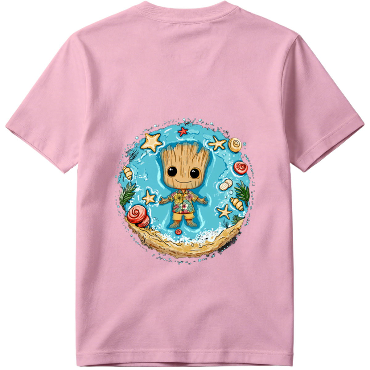 Guardians of the Galaxy - Baby Groot at the Beach - Tee