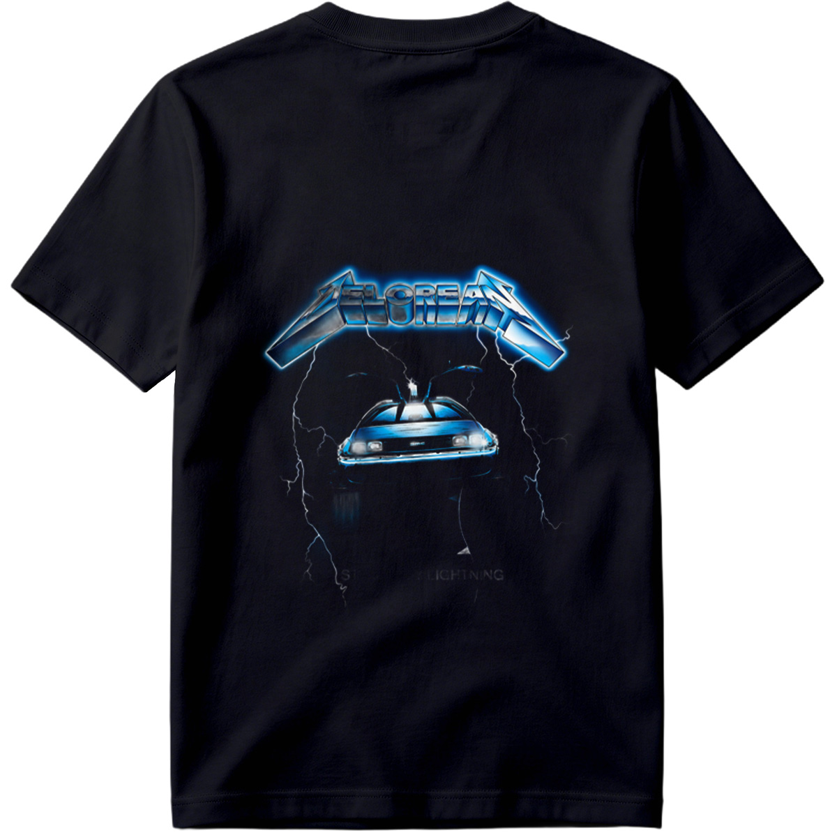 DeLorean Struck by Lightning - Tee