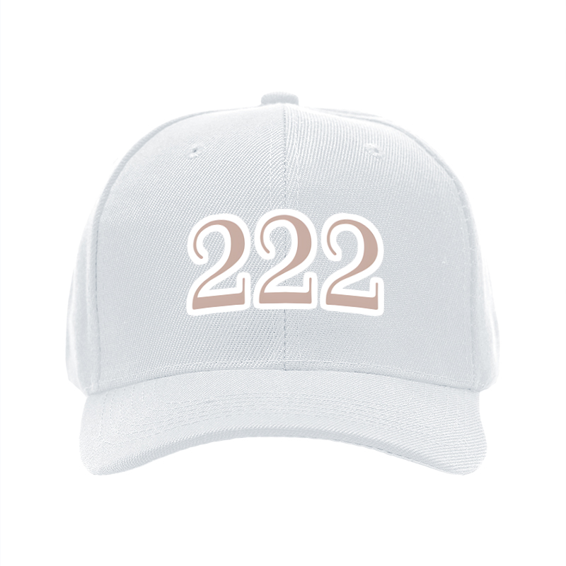 1pc New Baseball Cap with 222 Number Print Design Unisex Adjustable Hat for Outdoor Activities and Casual Wear Suitable for Adults and Teens