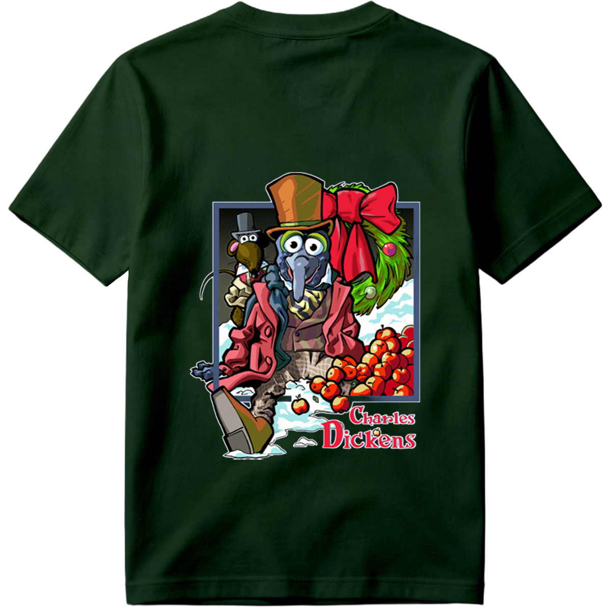 Charles Dickens: Scrooge and the Mouse - Tee