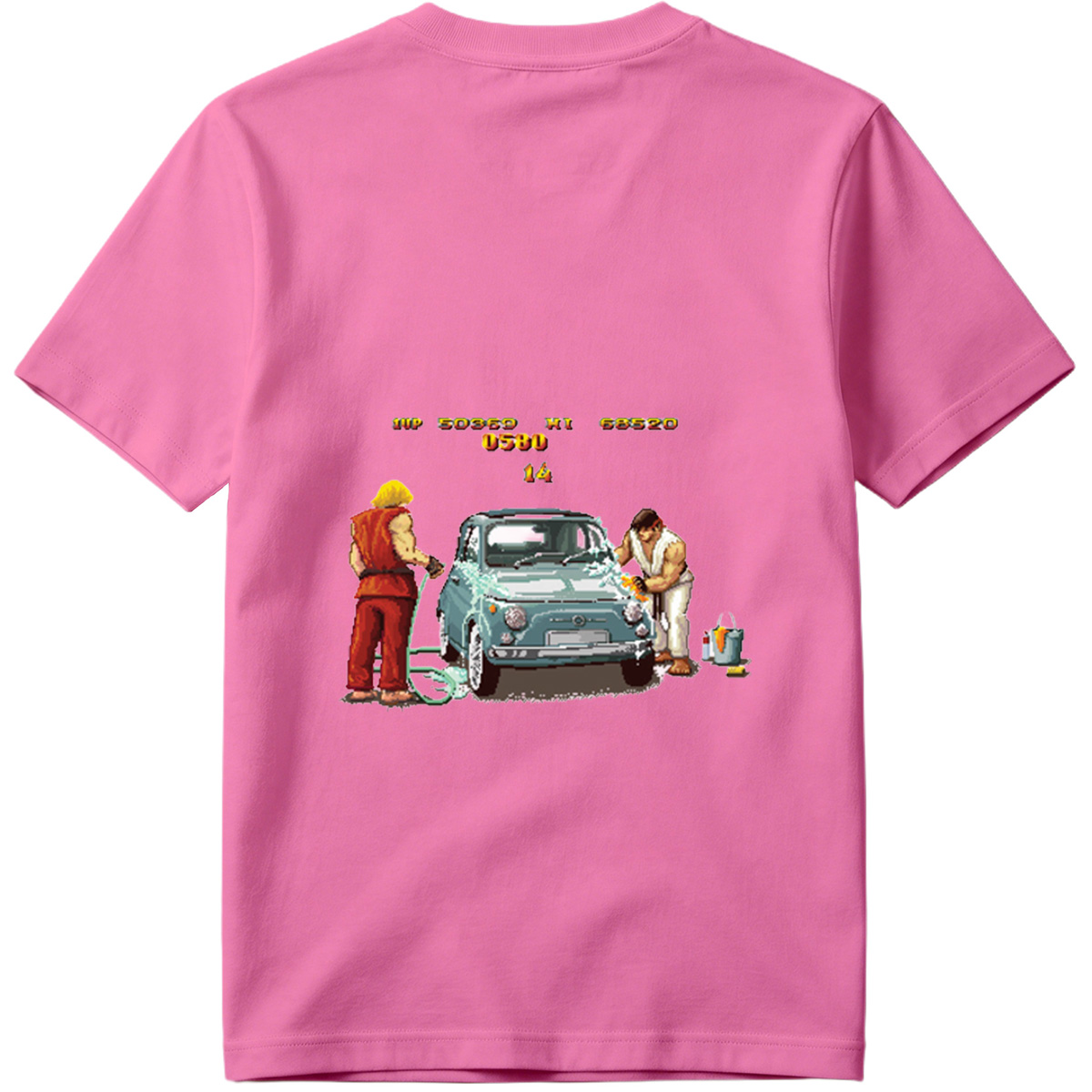 Street Fighter: Ryu and Ken Wash Car - Tee