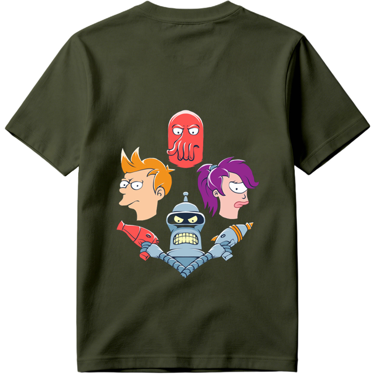 Futurama: Fry, Leela, Bender, and Zoidberg - Tee