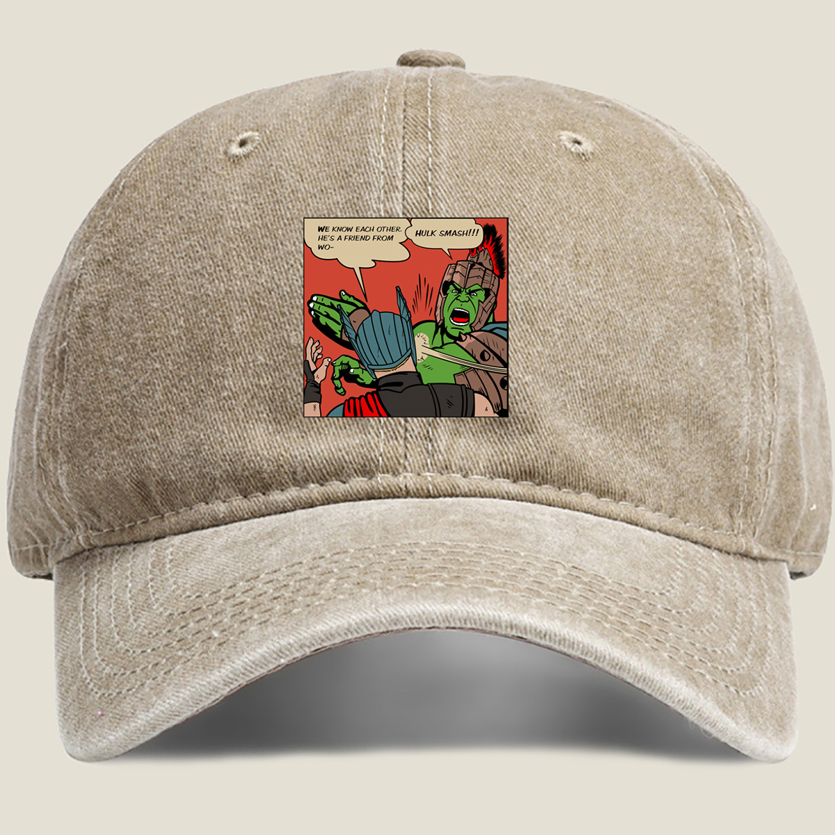 Hulk vs. Thor: Clash of the Titans - Washed Denim - Baseball Cap