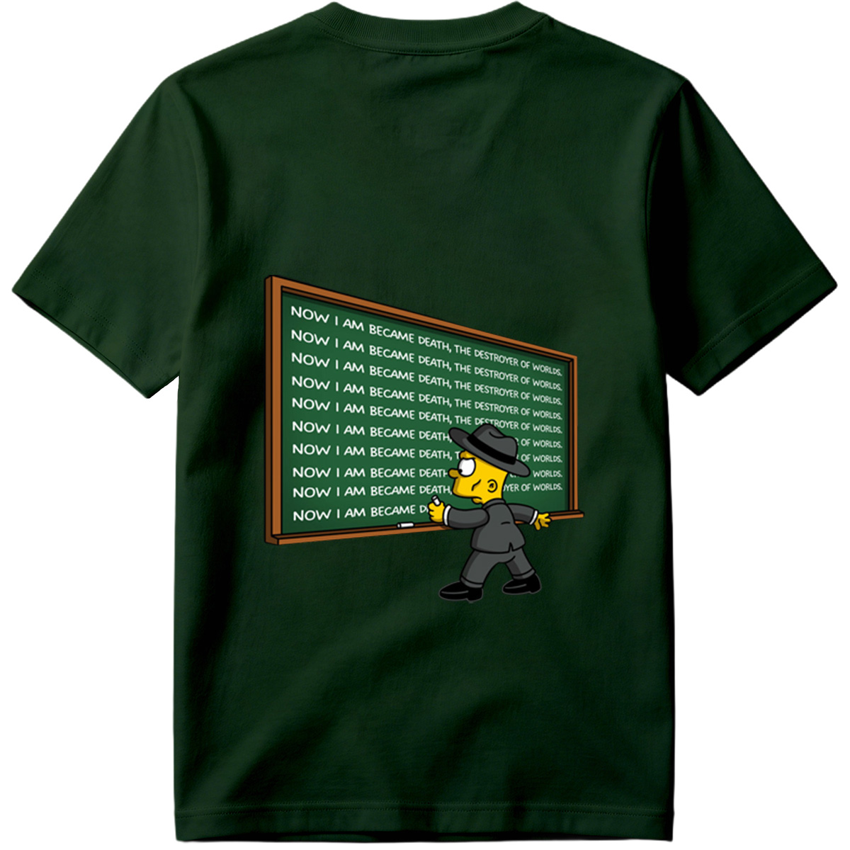 Simpsons Character Writes 
