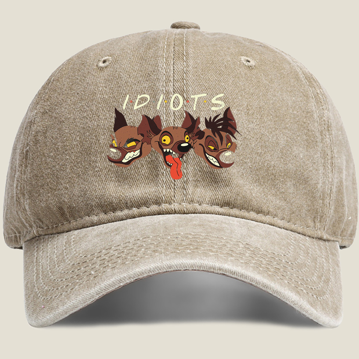 The Lion King - Hyenas Idiots - Washed Denim - Baseball Cap