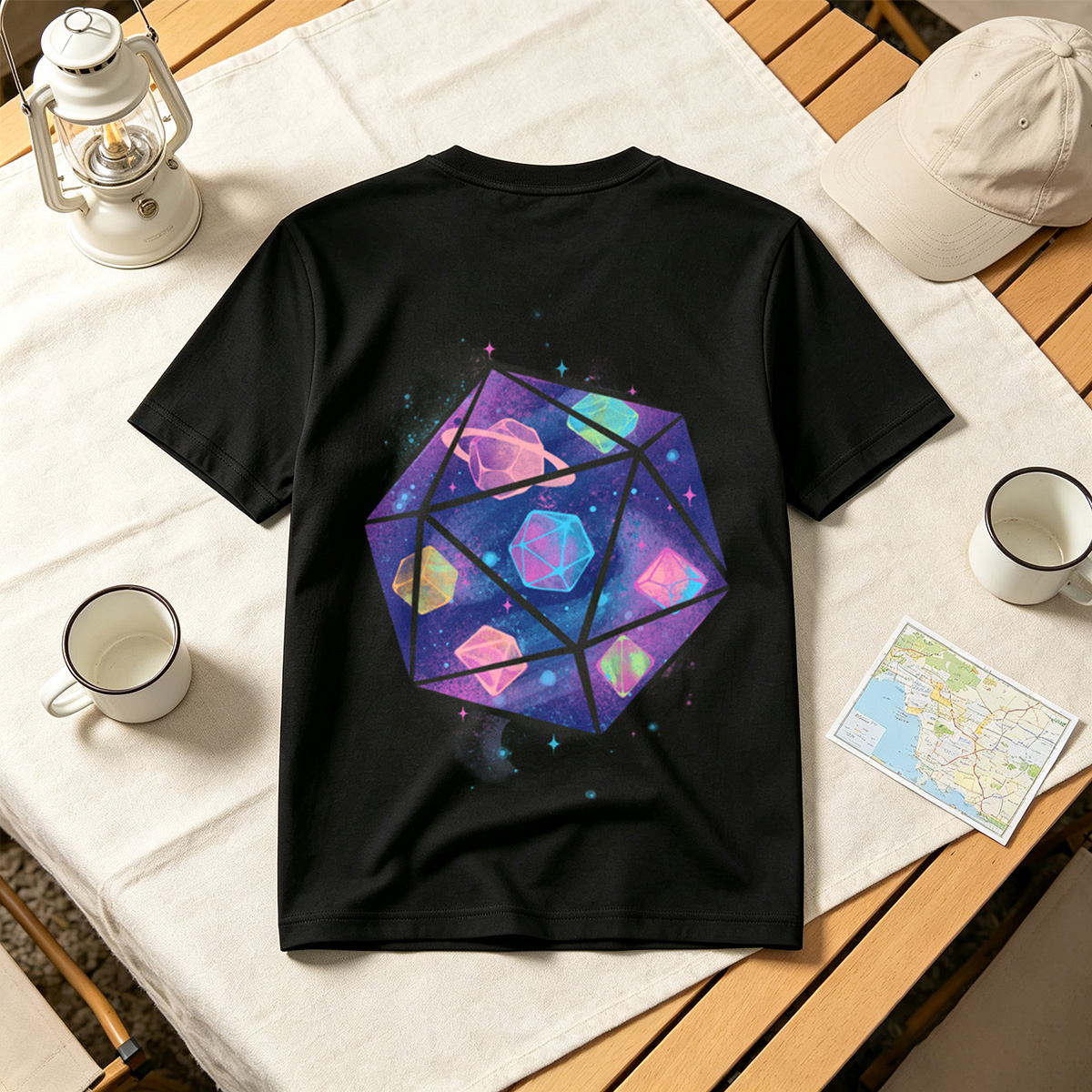 Cosmic Dice: Galaxy Gems and Planets - Tee