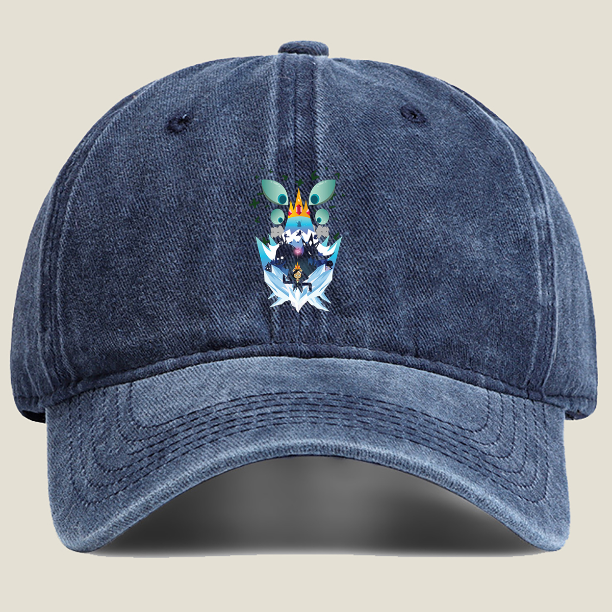 The Owl House: King of the Ice Kingdom - Washed Denim - Baseball Cap