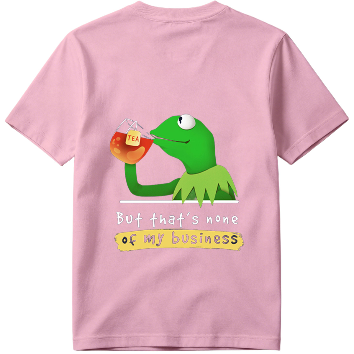 Kermit the Frog Sipping Tea: 