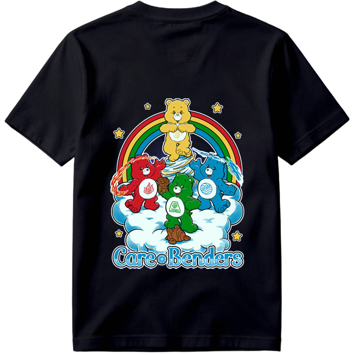 Care Bears and Avatar: The Last Airbender Crossover - Care Benders - Tee