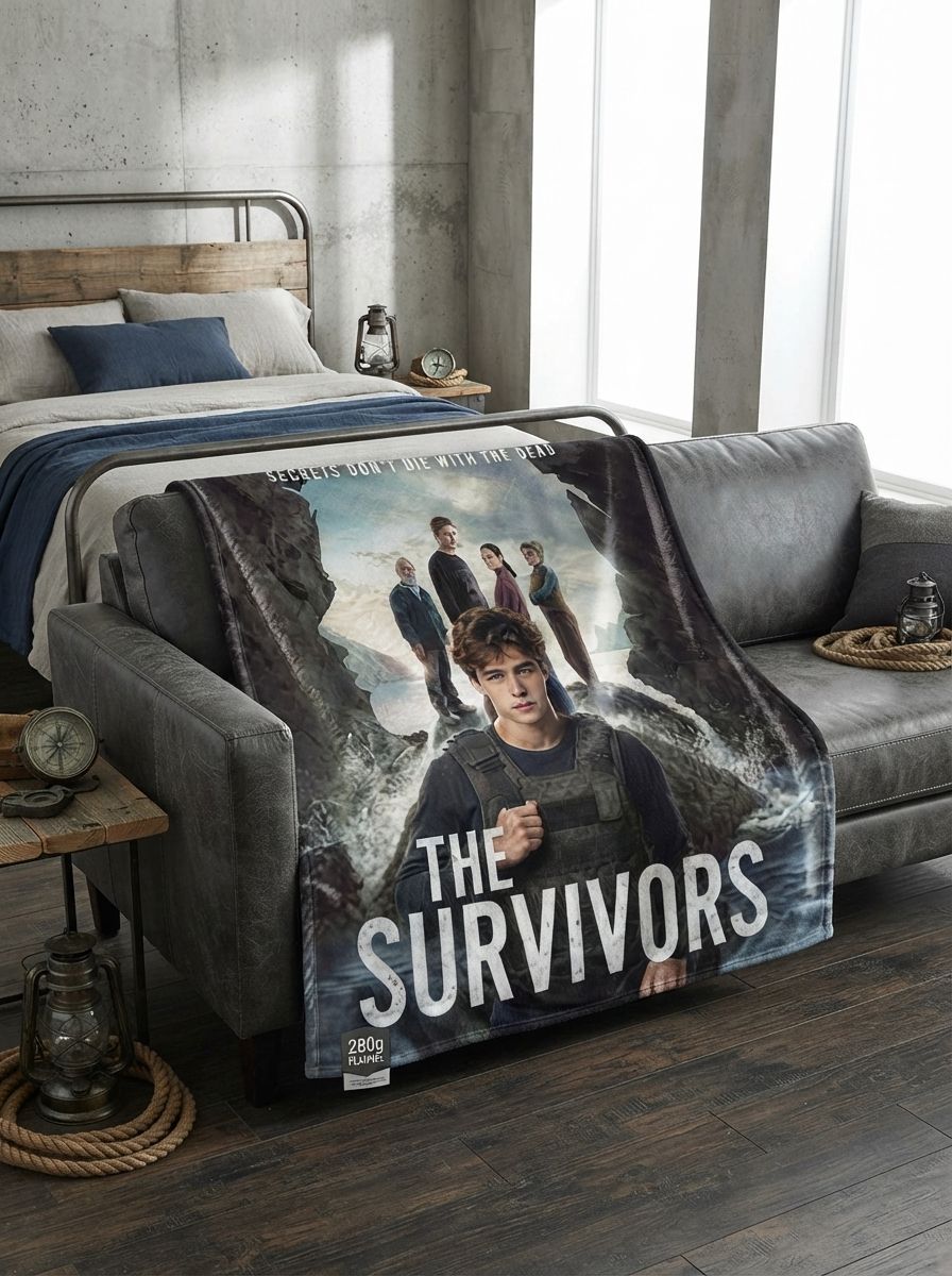 Custom Photo Flannel Throw Blanket Personalized Face Portrait Plush Fleece Cover Ultra Soft Lightweight Anti-Pilling