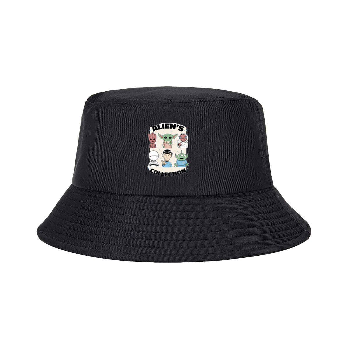 Alien's Collection: Groot, Yoda, Jabba, White Walker, Spock, and Alien - Fisherman's Hat