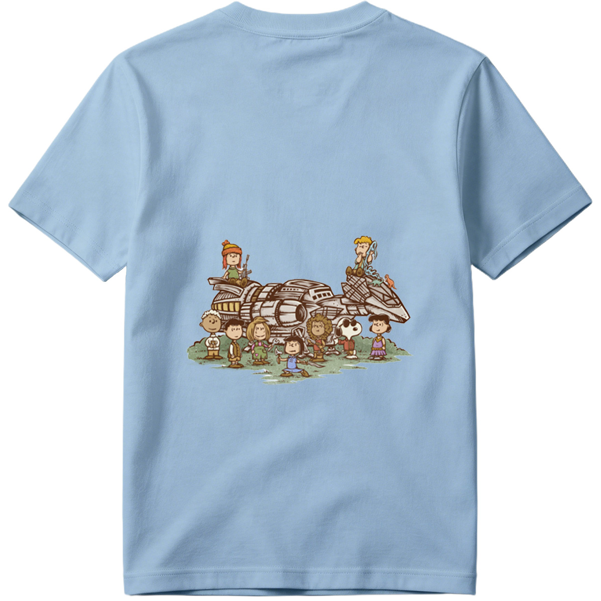 Peanuts Characters Meet Star Wars: A Galactic Adventure - Tee