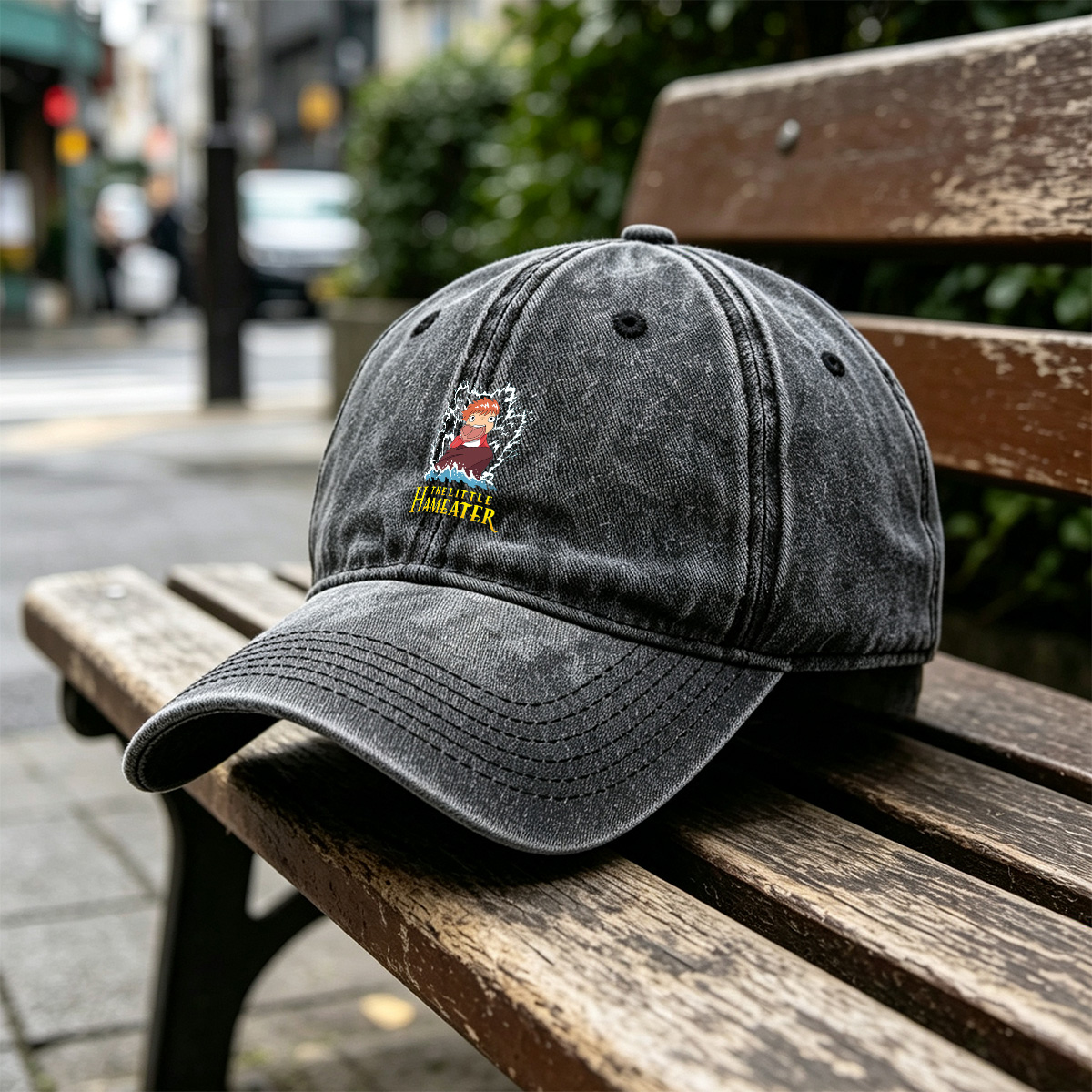 The Little Hameater - Washed Denim - Baseball Cap