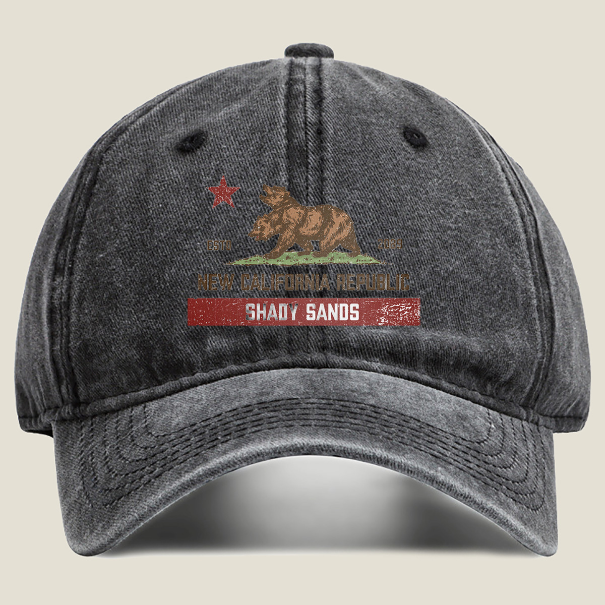 New California Republic: Shady Sands - Washed Denim - Baseball Cap