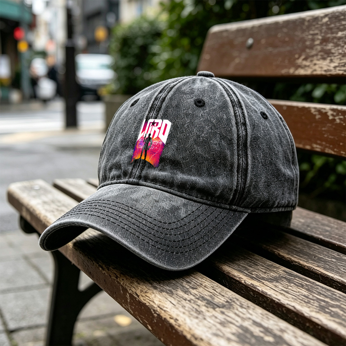 LORD: The Silhouette of Power - Washed Denim - Baseball Cap